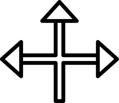 Ok. Web simgesi basit tasarım