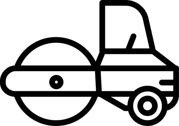 Auto Web Symbol Einfache Illustration — Stockvektor