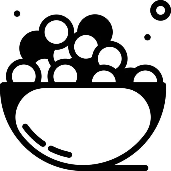 Comida Icono Web Diseño Simple — Archivo Imágenes Vectoriales