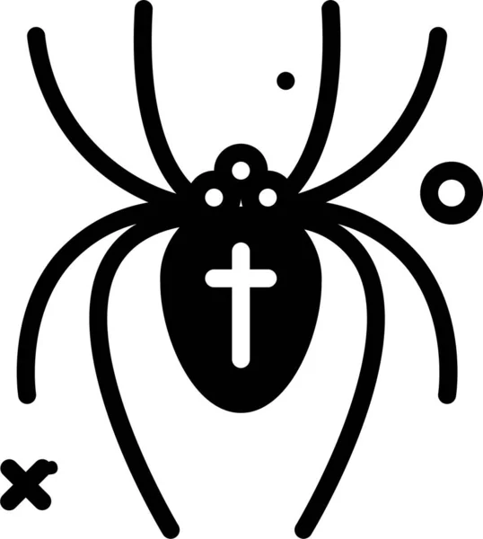 Halloween Web Symbol Einfache Illustration — Stockvektor