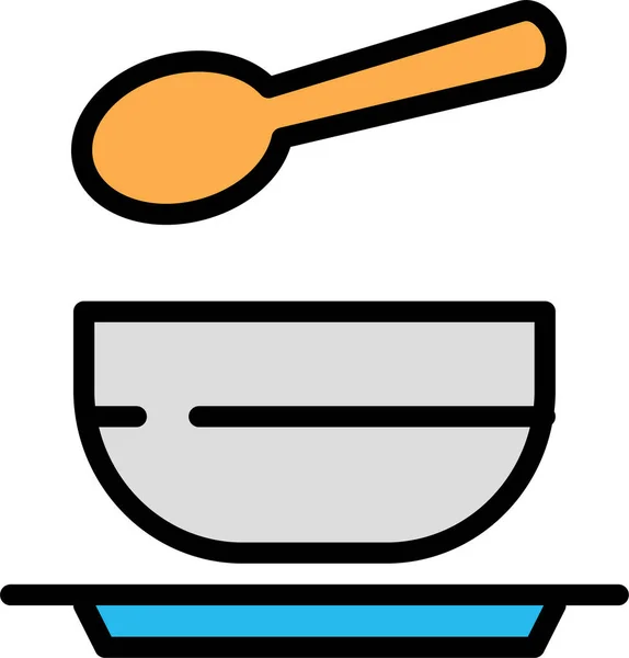 Utensilios Cocina Diseño Simple — Vector de stock