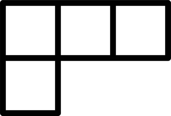 Puzzel Web Icoon Eenvoudige Vector Illustratie Geïsoleerd Witte Achtergrond — Stockvector