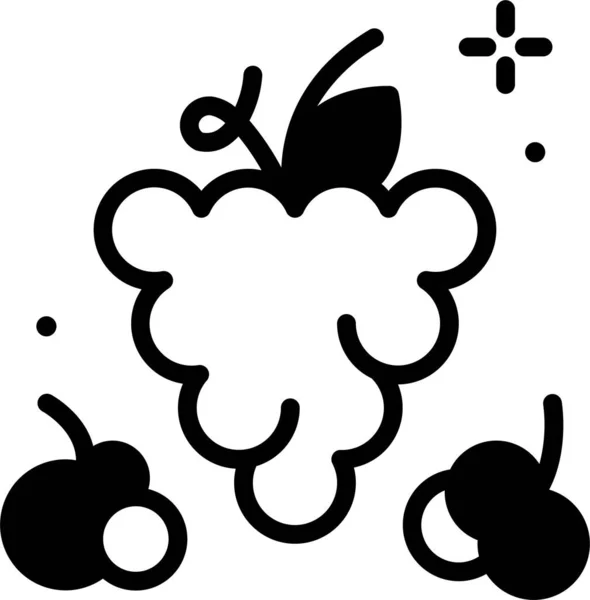 Gemüse Web Symbol Einfache Illustration — Stockvektor