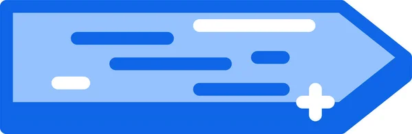 Datenbank Glyphen Symbol Stil Ist Zweifarbig Flaches Symbol Blaue Und — Stockvektor
