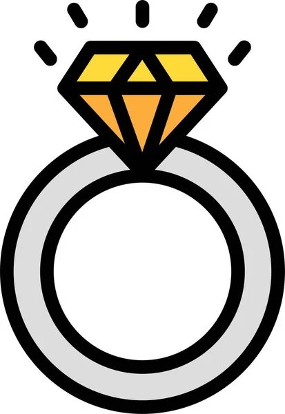 Diamond Ring Web Icon Royalty Free Stock Illustrations