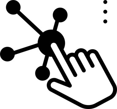 Paylaş. Web simgesi basit illüstrasyon