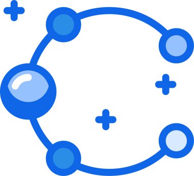 tıbbi ağ vektör simgesi