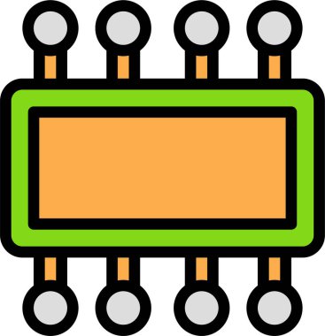 Web ve iş konsepti vektör simgesi 