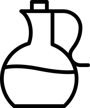 Parfüm. Web simgesi basit illüstrasyon