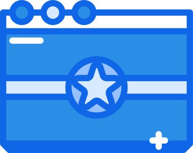 Sihir. Web simgesi vektör illüstrasyonu