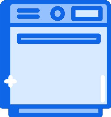 ATM 'de. Web simgesi basit illüstrasyon