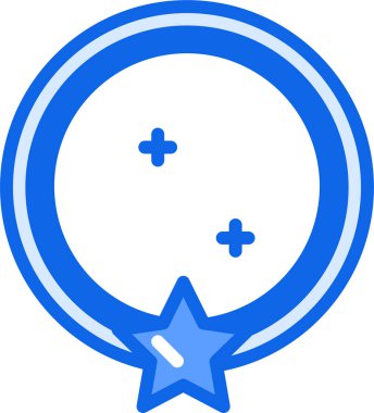 Kolye. Web simgesi basit illüstrasyon