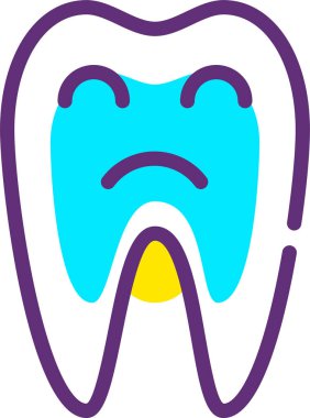 Yüz maskesi. Basit tasarım