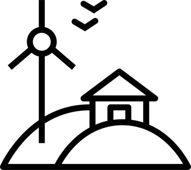 Enerji. Web simgesi basit tasarım