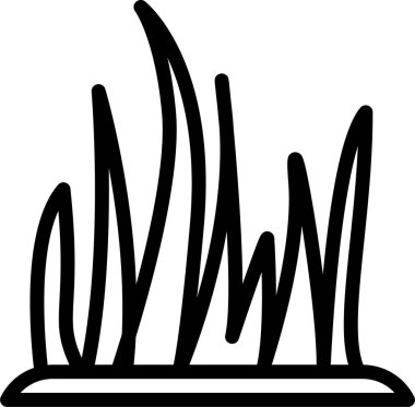 Bir karikatür kamp çadırının vektör çizimi