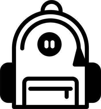 eğitim web simgesi, basit vektör illüstrasyonu 