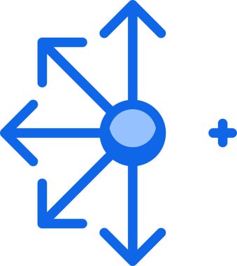 Oklar. Web simgesi basit illüstrasyon