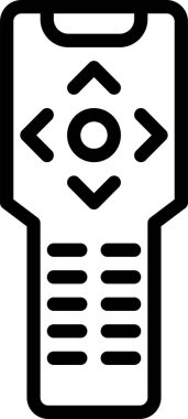 TV web simgesi, basit vektör illüstrasyonu