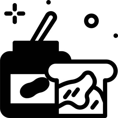 Yemek. Web simgesi basit illüstrasyon