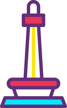 Lamba. Web simgesi basit illüstrasyon