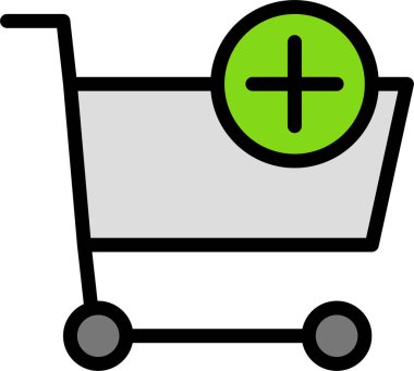 Alışveriş arabası. Basit tasarım