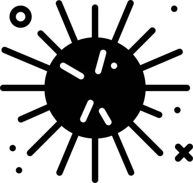 bomba web simgesi, basit vektör illüstrasyonu