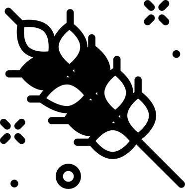 bir çiçeğin siyah ve beyaz vektör çizimi