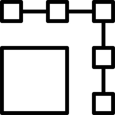Beyaz arkaplanda izole edilmiş şekil simgesi ve vektör illüstrasyonunu düzenle