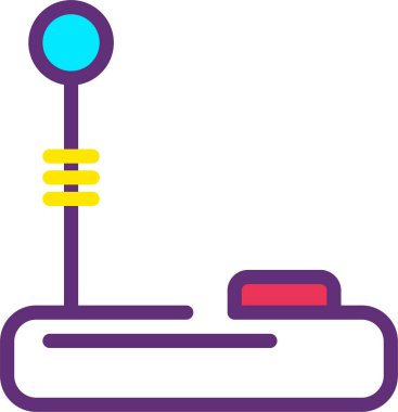 Oyun kolu. Web simgesi basit tasarım