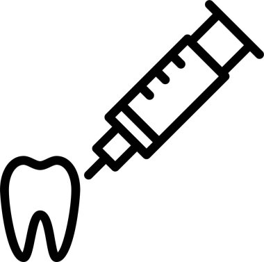 Diş bakımı. Basit resimleme