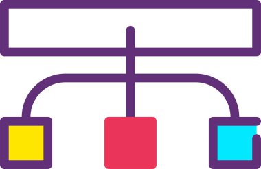 Güç şeması. Basit resimleme