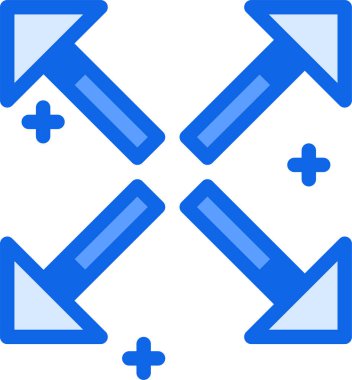 Tıbbi ve sağlık vektör ikonu. biçim iki renkli düz sembol, mavi ve beyaz renkler, yuvarlak açılardır,