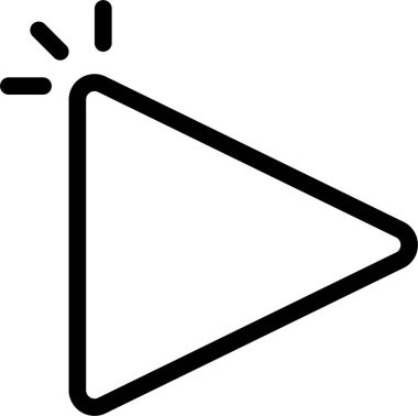 Ok. Web simgesi basit tasarım