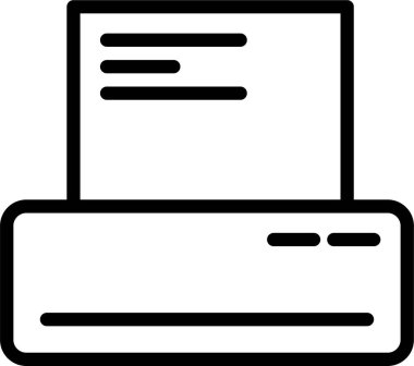 Dosya. Web simgesi basit illüstrasyon