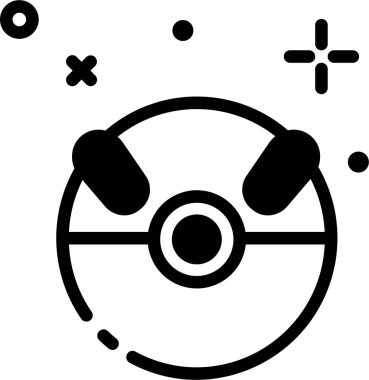 karakter web simgesi, basit vektör illüstrasyonu 