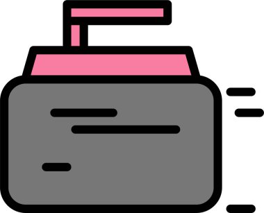 ağırlık web simgesi, basit vektör illüstrasyonu