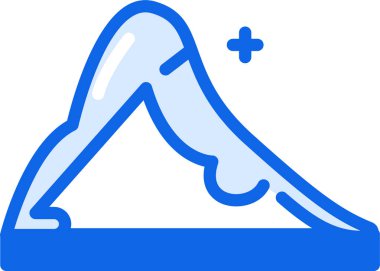 Kamp yapmak. Web simgesi vektör illüstrasyonu