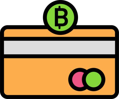 Kredi kartıyla. Web simgesi