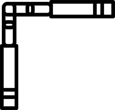 Kalem. Web simgesi basit illüstrasyon