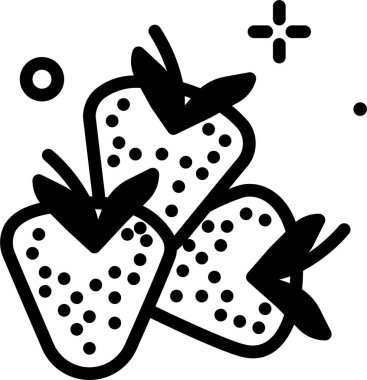 Meyve. Web simgesi basit illüstrasyon