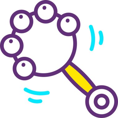 dna. Web simgesi basit illüstrasyon