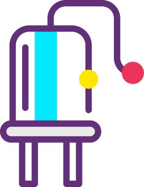 Fiş. Web simgesi basit tasarım