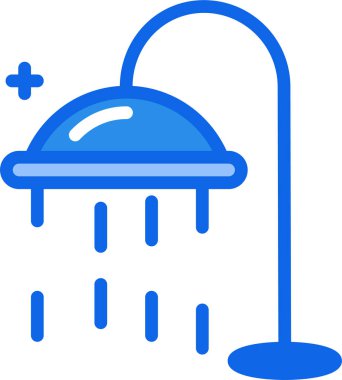 Su. Web simgesi basit illüstrasyon