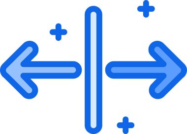 satır okları web simgesi, basit vektör tasarımı