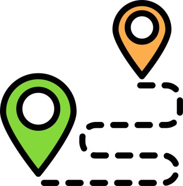 Dünya haritası. vektör illüstrasyonu