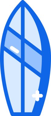 Mavi ve beyaz kürenin vektör çizimi