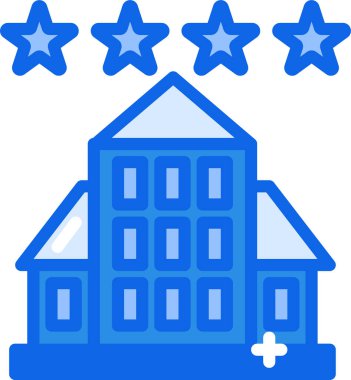 Mimari. Web simgesi basit illüstrasyon 