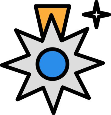 Kupa. Web simgesi basit illüstrasyon