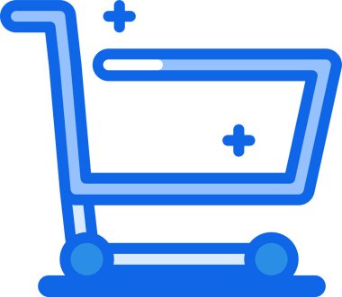 Alışveriş arabası. Basit tasarım