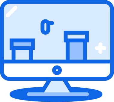 Hastane. Web simgesi basit illüstrasyon